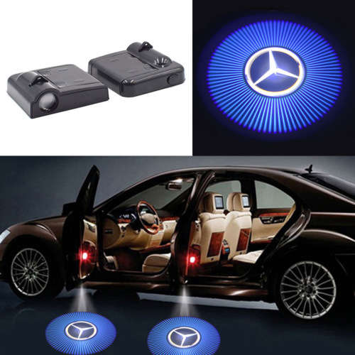Wireless Car Brands Logo 3D Laser Projector Bulb Car Door Light
