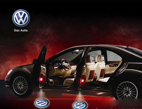 Wireless Car Brands Logo 3D Laser Projector Bulb Car Door Light