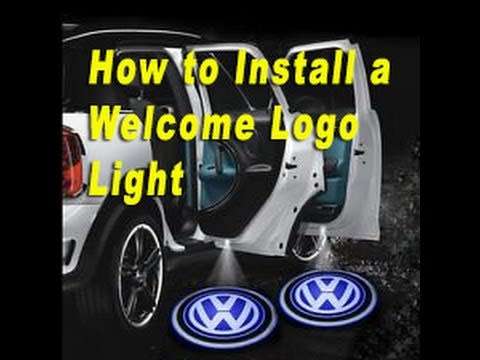 Wireless Car Brands Logo 3D Laser Projector Bulb Car Door Light