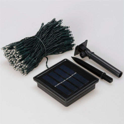 BRAND NEW MULTI FUNCTION 50 LED SOLAR POWERED CHRISTMAS LIGHTS