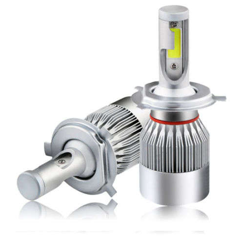 C6 H1,H3,H4,H7,H8,H9,H11  LED Light Headlight Vehicle Car Hi/Lo Beam Bulb Kit White