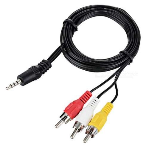 Brand new AV to aux cable 1.5m