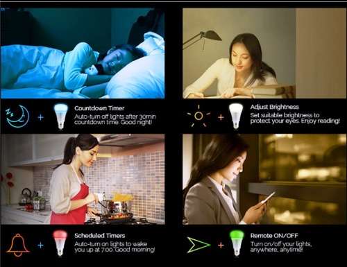 Sonoff B1 Dimmer Wi-Fi E27 Smart LED Light Bulb <BEST BUY>