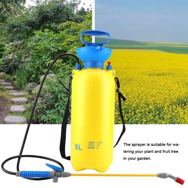 5 x 8lt Pressure Sprayer with Hose - (TAKE 5)