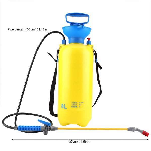 5 x 8lt Pressure Sprayer with Hose - (TAKE 5)