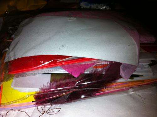 Massive packet of papers and other bits and pieces