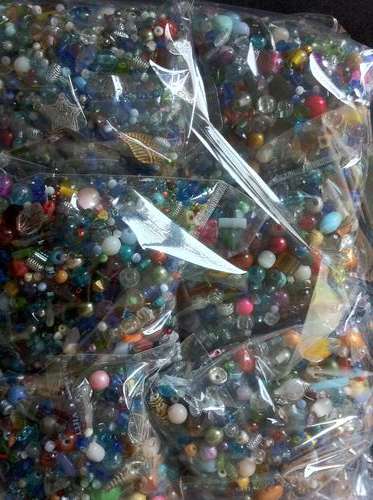 Huge bag of mixed beads