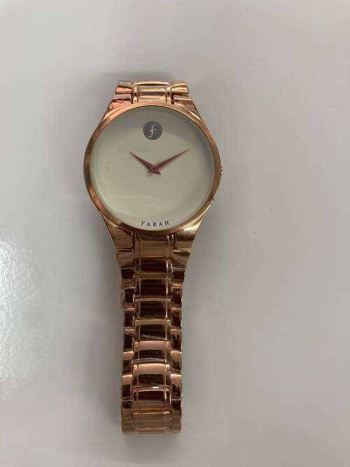 SUPER SMART MEN`S ROSE GOLD WATCH - FARAH