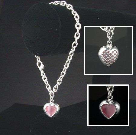 REVERSIBLE PINK HEART BRACELET!!!