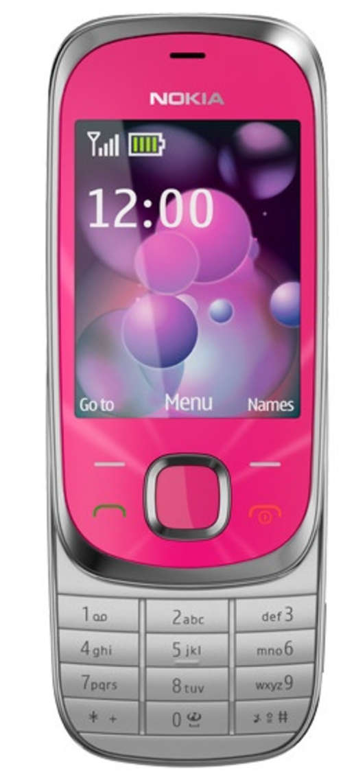 NOKIA 7230 pink MOBILE PHONE - REFURBISHED GRADE AA - UNLOCKED - WARRANTY +8G free memory card