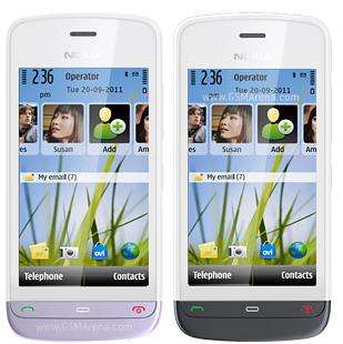 Nokia C5-05 Touch Screen GSM (Unlocked) Cellular Phone BLACK+8G free memory card