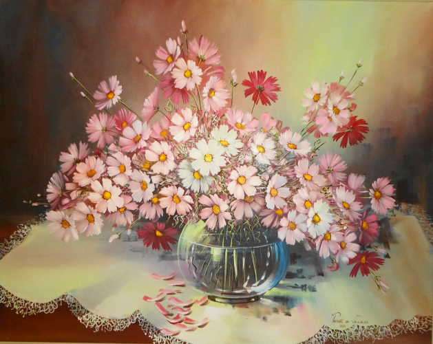 PIERRE DE VILLIERS (SA 1921) - LARGE - 76 cm x 60 cm - FRAMED