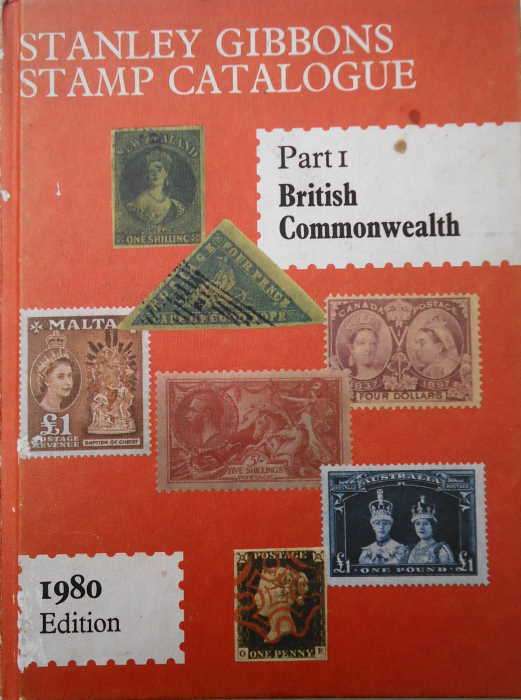 Stanley Gibbons, Part 1, 1980. British Commonwealth, Ireland, Pakistan,Rhodesia, South Africa