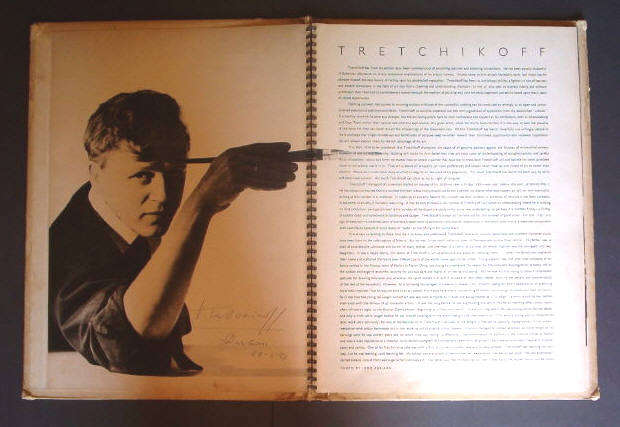TRETCHIKOFF -  FIRST EDITION - AUTOGRAPHED - SCARCE