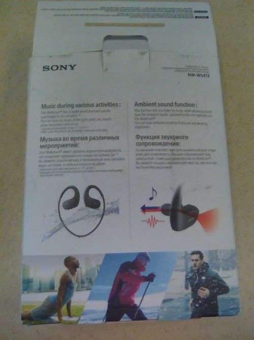 Sony walkman NW-WS4134 4G waterproof mp4 player