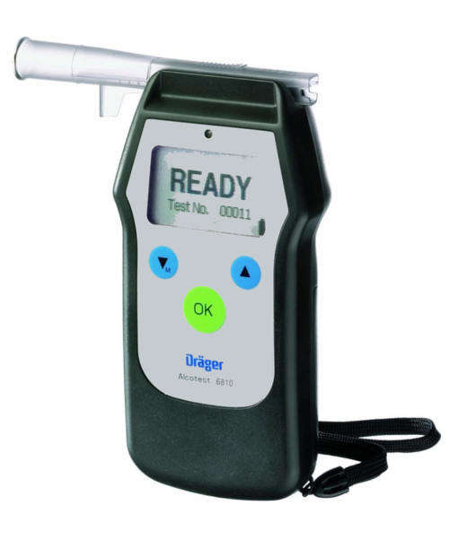 DRAGER ALCOTEST 6510 ALCOHOL BREATH TESTER BREATHALYZER