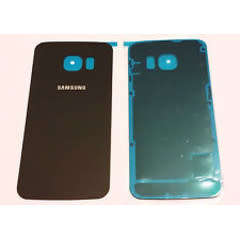 Samsung Galaxy S6 Edge Battery Back Glass Rear Cover - Pebble Blue