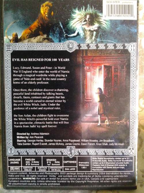 The Chronicles of NARNIA - THE LION, THE WITCH and THE WARDROBE - LIKE NEW