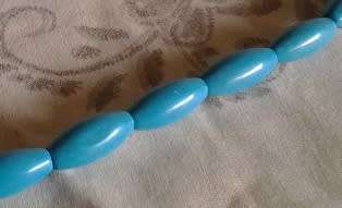 2 STRINGS OF GENUINE TURQUOISE  BEADS - R150 FOR BOTH
