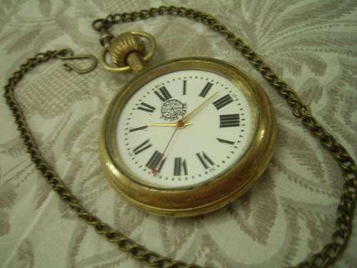 BRASS FORTITO POCKET WATCH