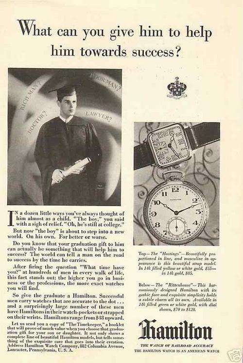 EXCEPTIONAL ANTIQUE MANS HAMILTON HASTINGS WATCH