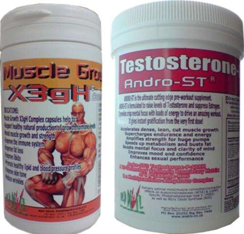 COMBO **** Andro-ST Testosterone-P-SARM & Muscle Growth-X3GH HGH **** COMBO