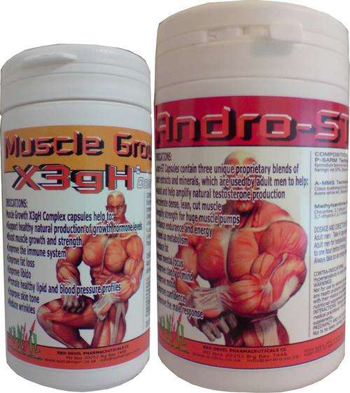 COMBO **** Andro-ST Testosterone-P-SARM & Muscle Growth-X3GH HGH **** COMBO