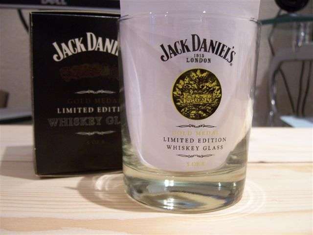 Jack Daniels Gold Medal Glass No5 of 8