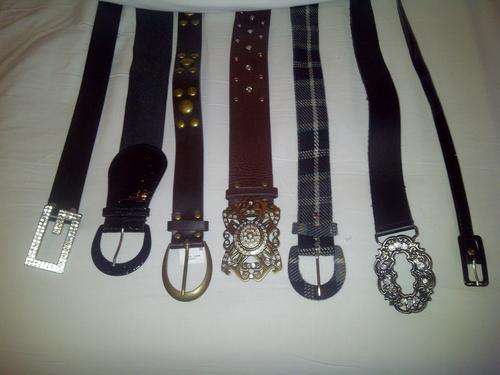 A selection of 7 trendy and stylish belts. Brand new