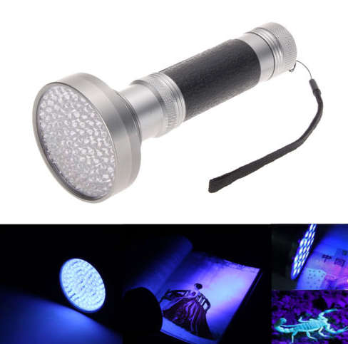 100 UV LED UV Torch Ultra Violet Blacklight Flashlight FREE SHIPPING