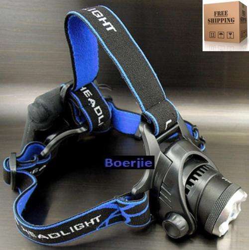 Bargain Bin CREE XM-L XML T6 LED 1200Lm ZOOM Headlamp Headlight 4x AA FREE SHIPPING