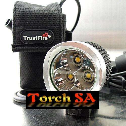 TrustFire 3x CREE XM-L XML T6 LED 4000Lm Cycling Head Front Bike Bicycle Light