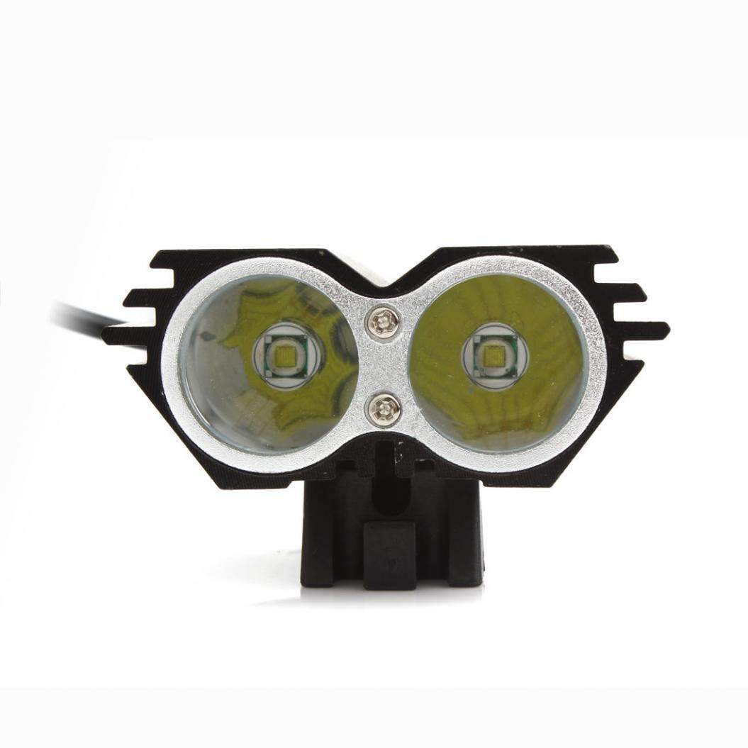 Waterproof Owl USB LED XM-L T6 Bicycle Headlight