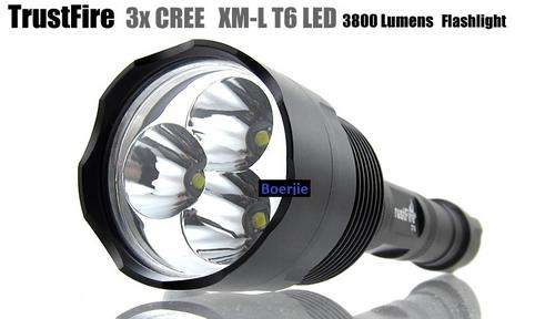 Trustfire CREE LED 3800Lumens LED Flashlight FREE SHIPPING