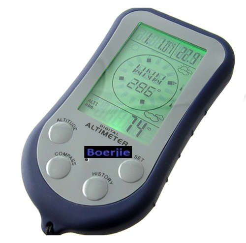 Waterproof Digital Compass Altimeter Barometer Thermometer