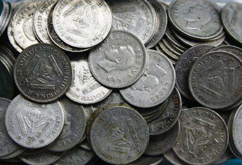 80% SILVER TICKEY LOT  - More than 179g / R1350.00 of Pure Silver - cRaZy R1 sTaRt!!!