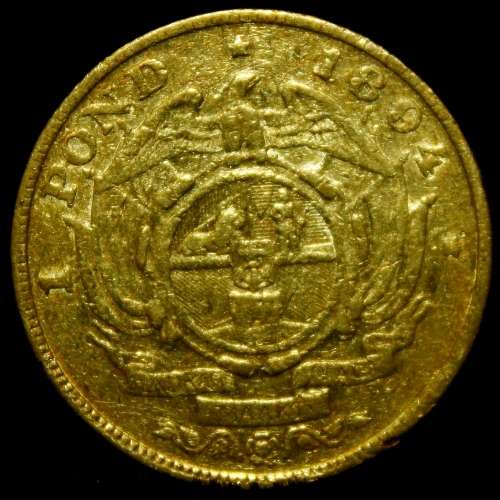 1894 ZAR 1 POND ******RARE**** CrAzY R1 StArT!!!
