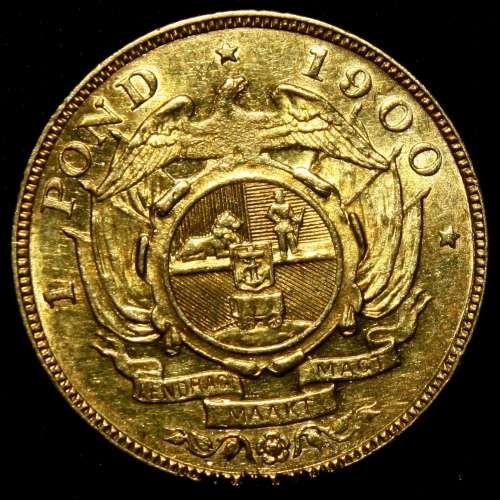 1900 ZAR 1 POND ******RARE**** CrAzY R1 StArT!!!