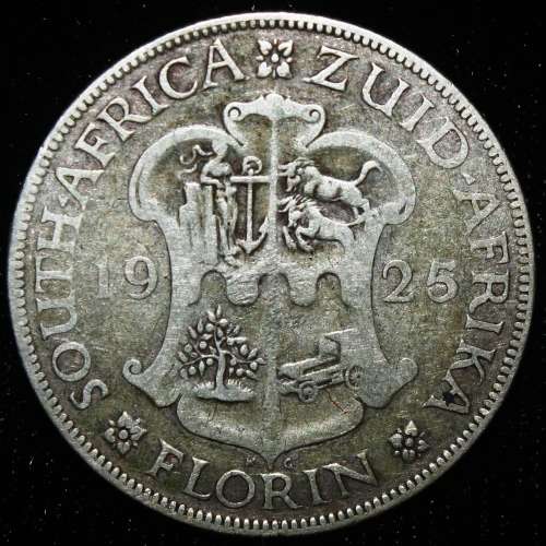 1925 - 2 SHILLING / FLORIN   **** RARE!!!****    CrAzY R1 StArT!!!***