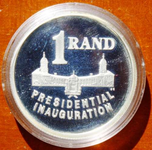1994 Presidential Inauguration Silver R1 IN White VIP Box- CrAzY R1
