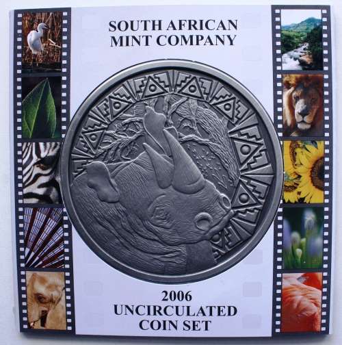 2006 ~ RSA UNCIRCULATED COIN SET IN ORIGINAL SA MINT PACKAGING ~ R1 sTART!!!