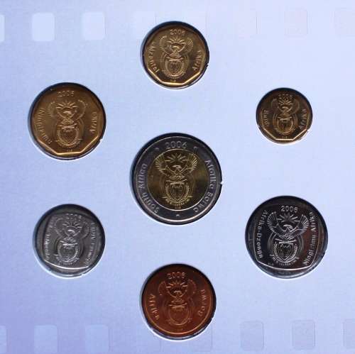 2006 ~ RSA UNCIRCULATED COIN SET IN ORIGINAL SA MINT PACKAGING ~ R1 sTART!!!