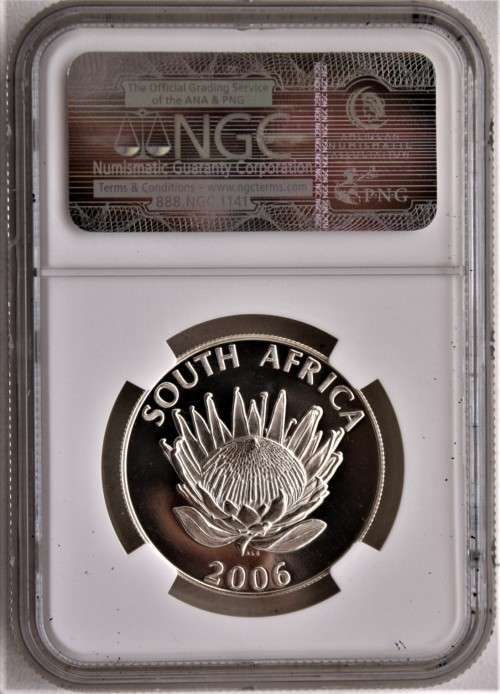 2006 ~ DESMOND TUTU UNC Protea Series R1~NGC graded MS67- ONLY 390 MINTED!!!-  cRaZy R1 StArT!!!