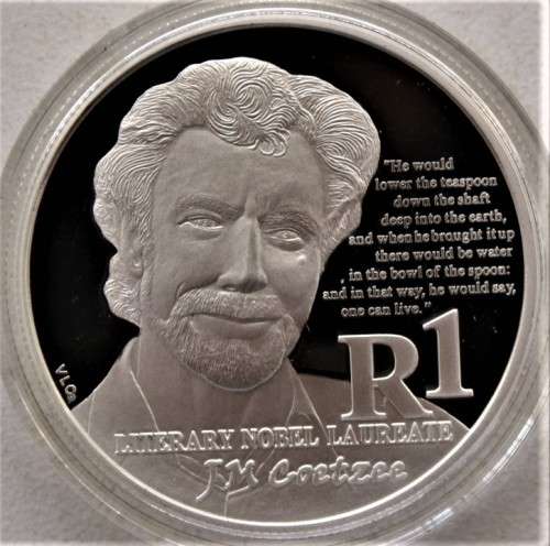 2011 ~ Protea Series PROOF R1 - J.M. Coetzee- LOW MINTAGE - R1 StArT!!!