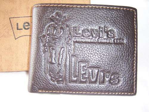***BRANDNEW MENS WALLET***LEVI'S BROWN***