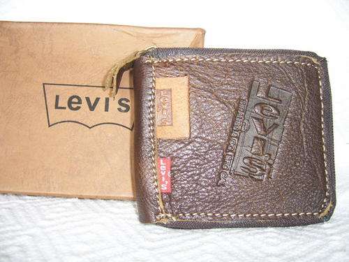 ***BRANDNEW MENS WALLET***LEVI'S BROWN***