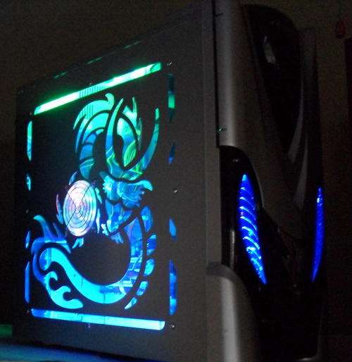 CRAZY R1 ACTION!! NEW COMPLETE GAMING COMPUTER (CORE2DUE 3GHZ, 2GB RAM, 1TB HDD, 1GB GRAPHICS CARD