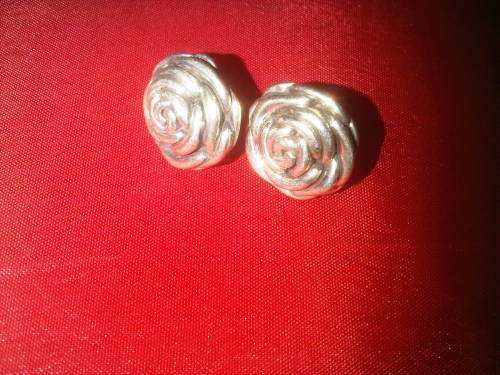 Sterling Silver Flower Earings