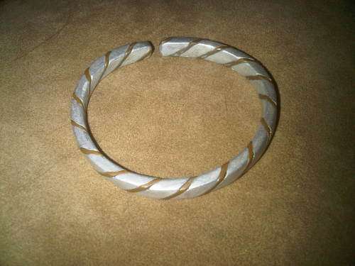 Aluminium and Copper Bracelet