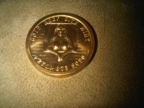Gold Reef Flip Coin